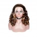 #4/30  Double Drawn Bouncy Curl 13x4 Transparent Lace Full Frontal 300% Density Wig